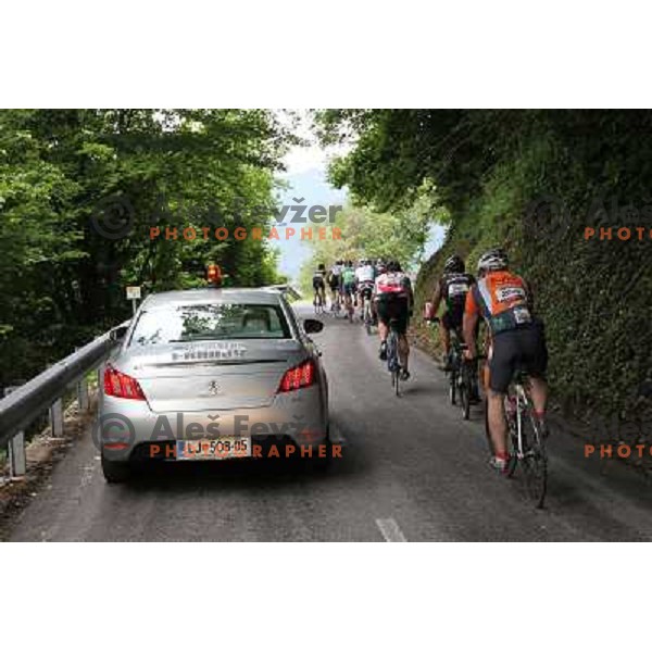 Cycling marathon Franja - UCI World Cycling Tour in Ljubljana, Slovenia on June 10, 012 