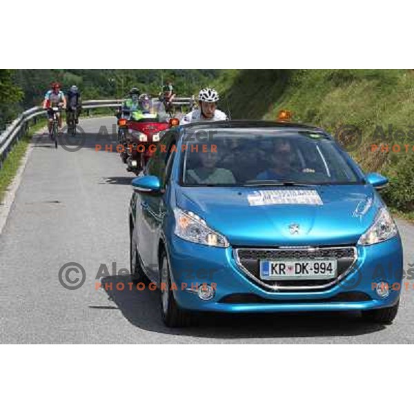 Cycling marathon Franja - UCI World Cycling Tour in Ljubljana, Slovenia on June 10, 012 