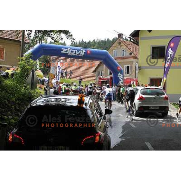 Cycling marathon Franja - UCI World Cycling Tour in Ljubljana, Slovenia on June 10, 012 
