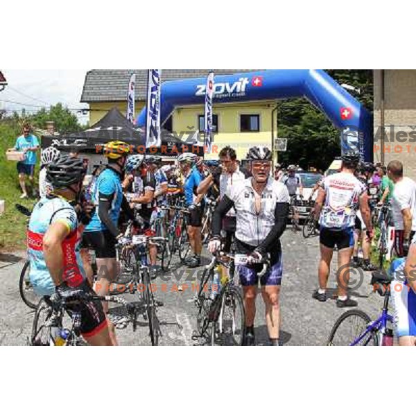 Cycling marathon Franja - UCI World Cycling Tour in Ljubljana, Slovenia on June 10, 012 