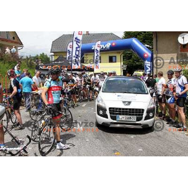 Cycling marathon Franja - UCI World Cycling Tour in Ljubljana, Slovenia on June 10, 012 