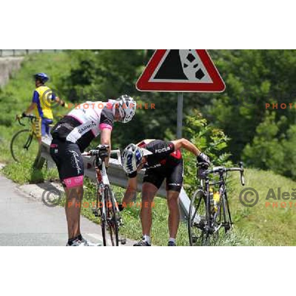 Cycling marathon Franja - UCI World Cycling Tour in Ljubljana, Slovenia on June 10, 012 