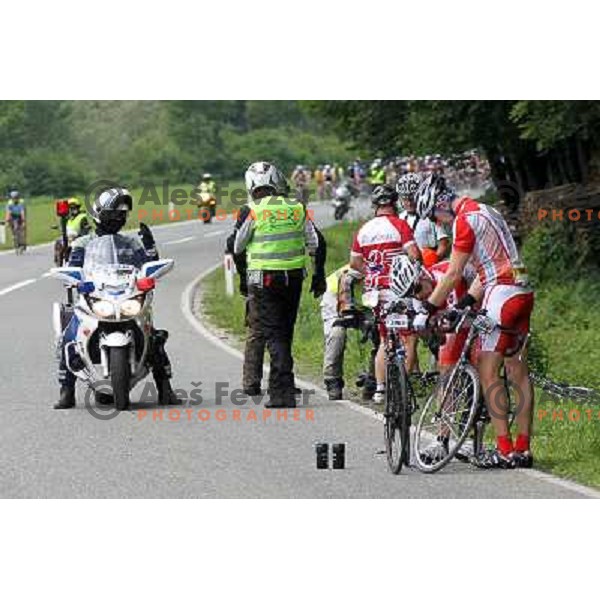 Cycling marathon Franja - UCI World Cycling Tour in Ljubljana, Slovenia on June 10, 012 