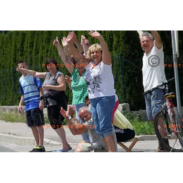 Cycling marathon Franja - UCI World Cycling Tour in Ljubljana, Slovenia on June 10, 012 