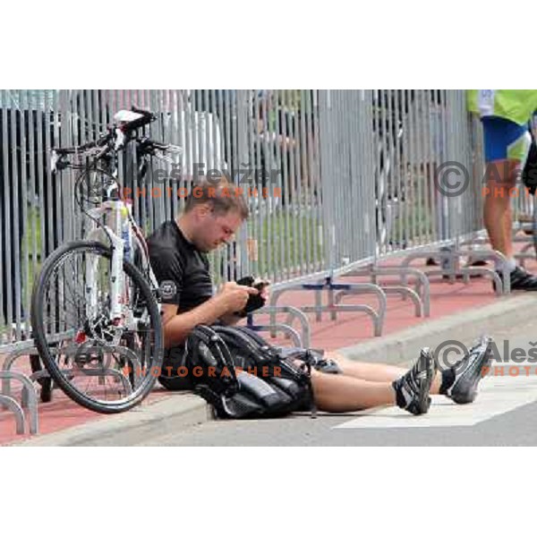 Cycling marathon Franja - UCI World Cycling Tour in Ljubljana, Slovenia on June 10, 012 