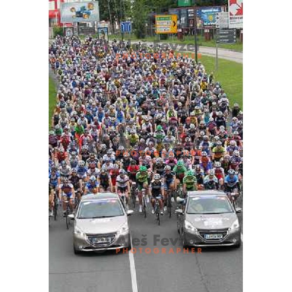 Cycling marathon Franja - UCI World Cycling Tour in Ljubljana, Slovenia on June 10, 012 