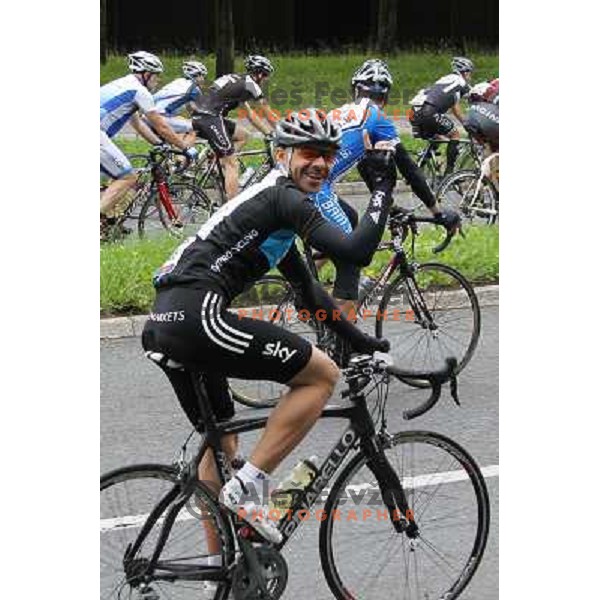 Cycling marathon Franja - UCI World Cycling Tour in Ljubljana, Slovenia on June 10, 012 