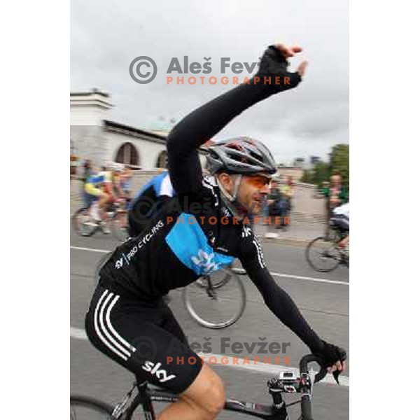 Cycling marathon Franja - UCI World Cycling Tour in Ljubljana, Slovenia on June 10, 012 
