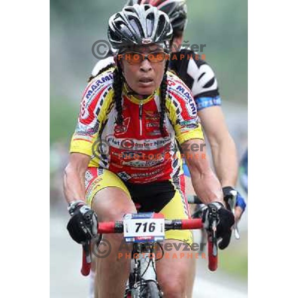 Cycling marathon Franja - UCI World Cycling Tour in Ljubljana, Slovenia on June 10, 012 