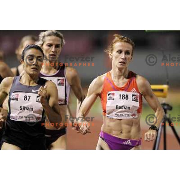 Sonja Roman of Slovenia at 17.International Athletic Meeting in Velenje, Slovenia on June 14, 2012 