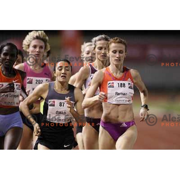 Sonja Roman of Slovenia at 17.International Athletic Meeting in Velenje, Slovenia on June 14, 2012 