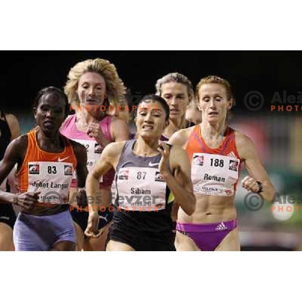 Sonja Roman of Slovenia at 17.International Athletic Meeting in Velenje, Slovenia on June 14, 2012 