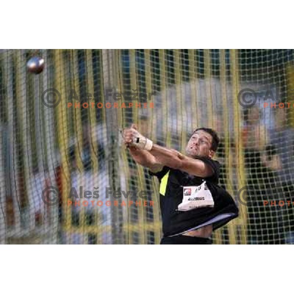 Primoz Kozmus of Slovenia at 17.International Athletic Meeting in Velenje, Slovenia on June 14, 2012 