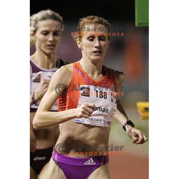 Sonja Roman of Slovenia at 17.International Athletic Meeting in Velenje, Slovenia on June 14, 2012 