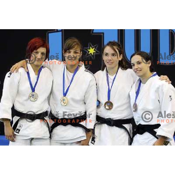 Vesna Dzukic of Slovenia at European Cup Seniors "Celje Open" Judo tournament in Zlatorog Hall, Celje, Slovenia on June 16, 2012 