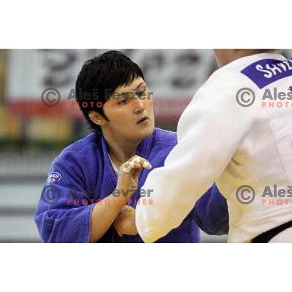 Lucija Polavder of Slovenia at European Cup Seniors "Celje Open" Judo tournament in Zlatorog Hall, Celje, Slovenia on June 16, 2012 