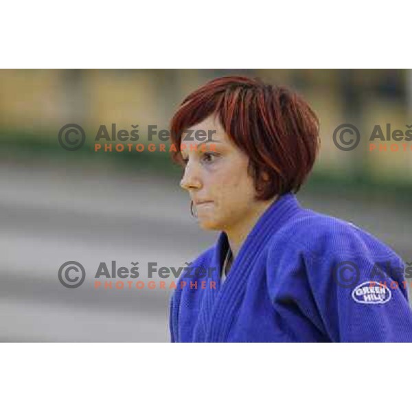 Vesna Dzukic of Slovenia at European Cup Seniors "Celje Open" Judo tournament in Zlatorog Hall, Celje, Slovenia on June 16, 2012 