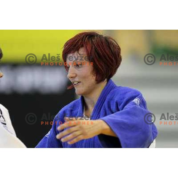 Vesna Dzukic of Slovenia at European Cup Seniors "Celje Open" Judo tournament in Zlatorog Hall, Celje, Slovenia on June 16, 2012 