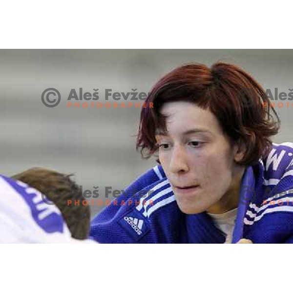 Nina Milosevic of Slovenia at European Cup Seniors "Celje Open" Judo tournament in Zlatorog Hall, Celje, Slovenia on June 16, 2012 