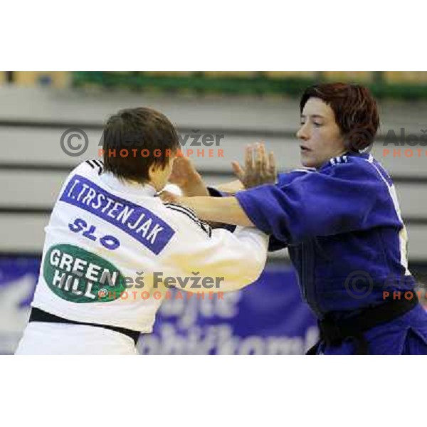 Nina Milosevic of Slovenia at European Cup Seniors "Celje Open" Judo tournament in Zlatorog Hall, Celje, Slovenia on June 16, 2012 