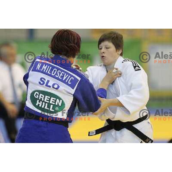 Tina Trstenjak of Slovenia at European Cup Seniors "Celje Open" Judo tournament in Zlatorog Hall, Celje, Slovenia on June 16, 2012 