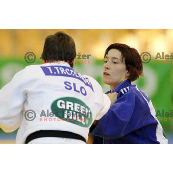 Nina Milosevic of Slovenia at European Cup Seniors "Celje Open" Judo tournament in Zlatorog Hall, Celje, Slovenia on June 16, 2012 