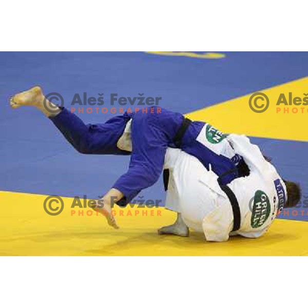 Tina Trstenjak of Slovenia at European Cup Seniors "Celje Open" Judo tournament in Zlatorog Hall, Celje, Slovenia on June 16, 2012 
