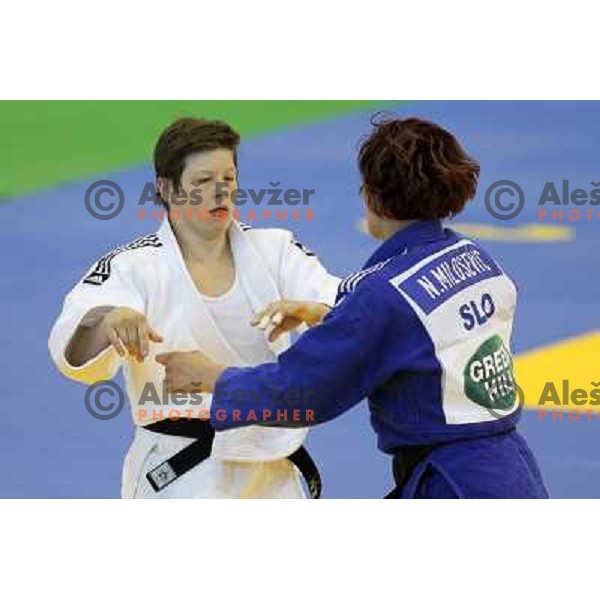 Tina Trstenjak of Slovenia at European Cup Seniors "Celje Open" Judo tournament in Zlatorog Hall, Celje, Slovenia on June 16, 2012 