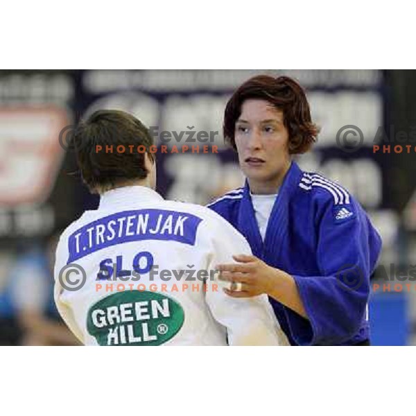 Nina Milosevic of Slovenia at European Cup Seniors "Celje Open" Judo tournament in Zlatorog Hall, Celje, Slovenia on June 16, 2012 