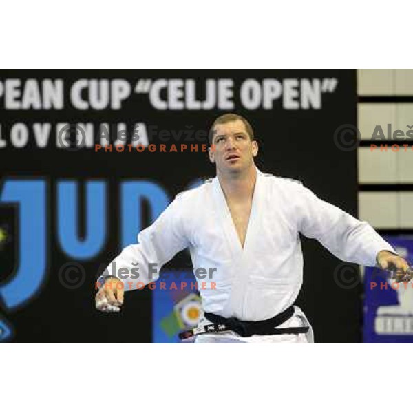 Matjaz Ceraj of Slovenia at European Cup Seniors "Celje Open" Judo tournament in Zlatorog Hall, Celje, Slovenia on June 16, 2012 