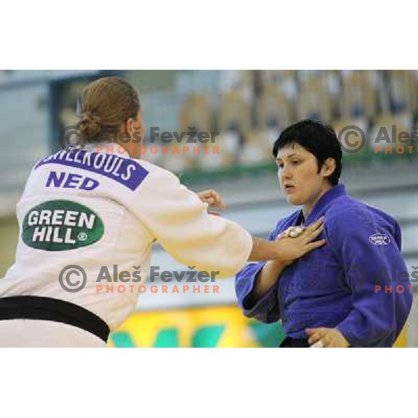 Lucija Polavder of Slovenia at European Cup Seniors "Celje Open" Judo tournament in Zlatorog Hall, Celje, Slovenia on June 16, 2012 