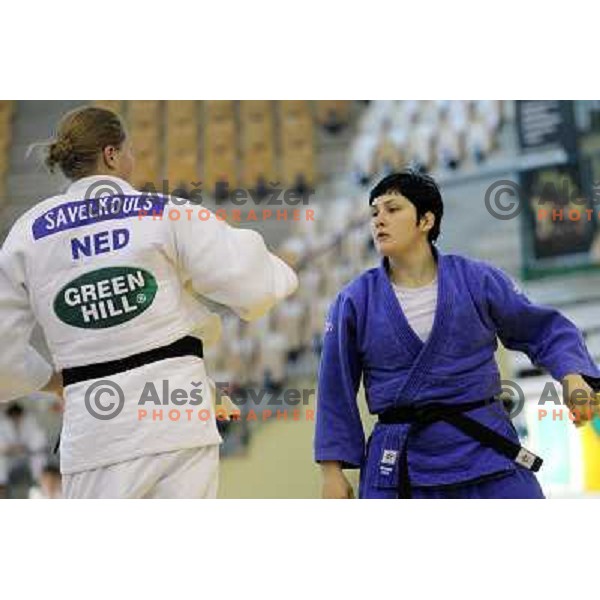 Lucija Polavder of Slovenia at European Cup Seniors "Celje Open" Judo tournament in Zlatorog Hall, Celje, Slovenia on June 16, 2012 
