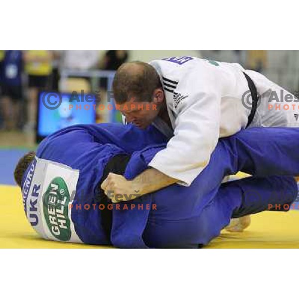 Matjaz Ceraj of Slovenia at European Cup Seniors "Celje Open" Judo tournament in Zlatorog Hall, Celje, Slovenia on June 16, 2012 