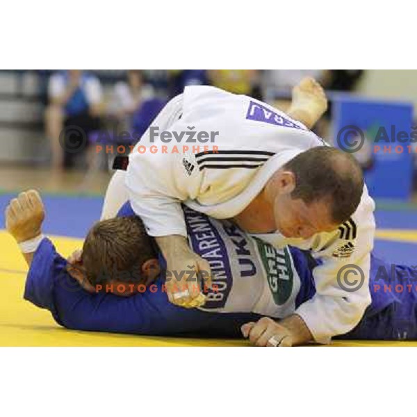 Matjaz Ceraj of Slovenia at European Cup Seniors "Celje Open" Judo tournament in Zlatorog Hall, Celje, Slovenia on June 16, 2012 