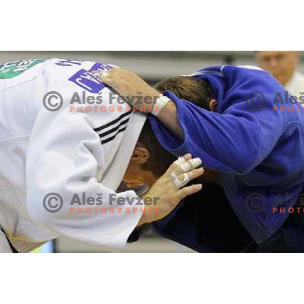 Matjaz Ceraj of Slovenia at European Cup Seniors "Celje Open" Judo tournament in Zlatorog Hall, Celje, Slovenia on June 16, 2012 