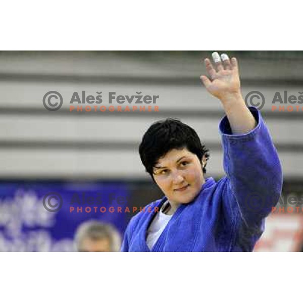 Lucija Polavder of Slovenia at European Cup Seniors "Celje Open" Judo tournament in Zlatorog Hall, Celje, Slovenia on June 16, 2012 