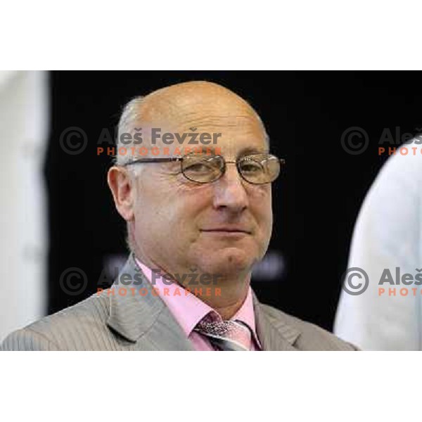 Bogdan Gabrovec, president of Slovenian Judo Federation and vice-president of Olympic Commitee of Slovenia at European Cup Seniors "Celje Open" Judo tournament in Zlatorog Hall, Celje, Slovenia on June 16, 2012 