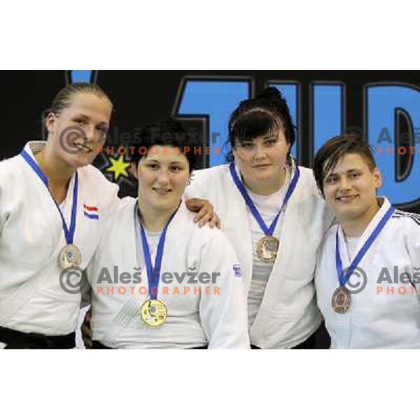 Lucija Polavder of Slovenia at European Cup Seniors "Celje Open" Judo tournament in Zlatorog Hall, Celje, Slovenia on June 16, 2012 