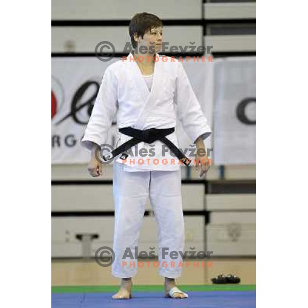 Tina Trstenjak of Slovenia at European Cup Seniors "Celje Open" Judo tournament in Zlatorog Hall, Celje, Slovenia on June 16, 2012 