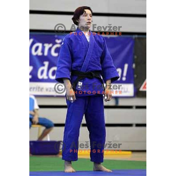 Nina Milosevic of Slovenia at European Cup Seniors "Celje Open" Judo tournament in Zlatorog Hall, Celje, Slovenia on June 16, 2012 