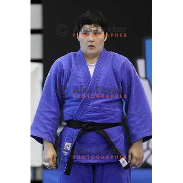 Lucija Polavder of Slovenia at European Cup Seniors "Celje Open" Judo tournament in Zlatorog Hall, Celje, Slovenia on June 16, 2012 