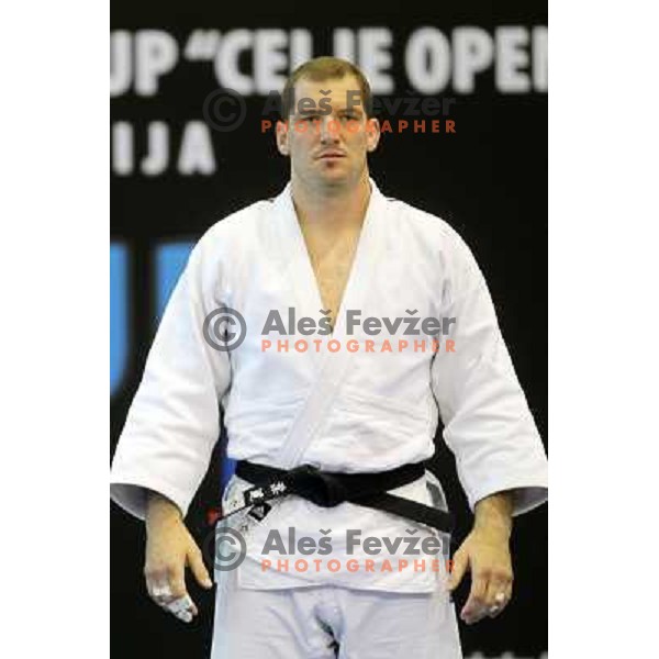 Matjaz Ceraj of Slovenia at European Cup Seniors "Celje Open" Judo tournament in Zlatorog Hall, Celje, Slovenia on June 16, 2012 