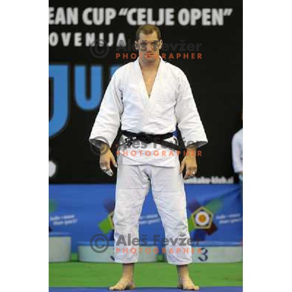 Matjaz Ceraj of Slovenia at European Cup Seniors "Celje Open" Judo tournament in Zlatorog Hall, Celje, Slovenia on June 16, 2012 