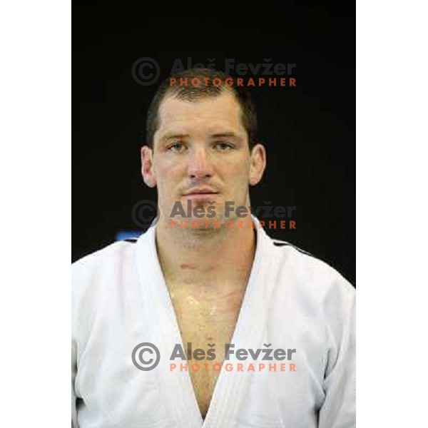 Matjaz Ceraj of Slovenia at European Cup Seniors "Celje Open" Judo tournament in Zlatorog Hall, Celje, Slovenia on June 16, 2012 
