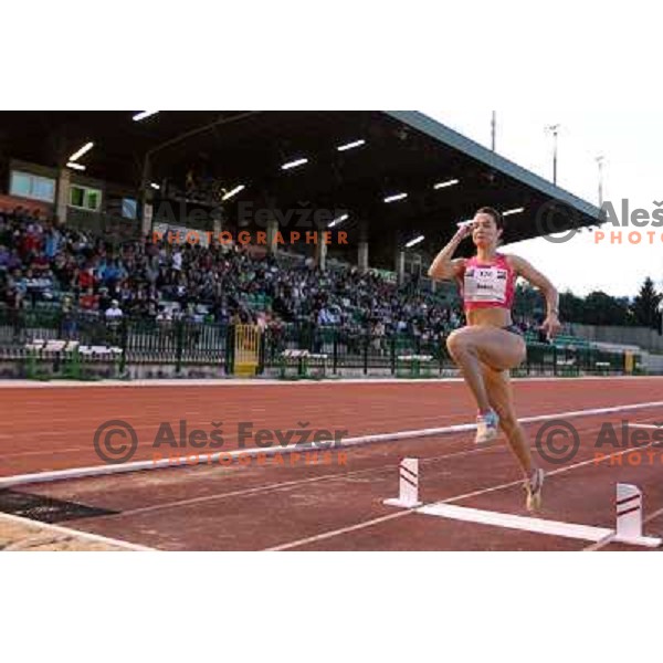 Nina Kokot of Slovenia at 17.International Athletic Meeting in Velenje, Slovenia on June 14, 2012 
