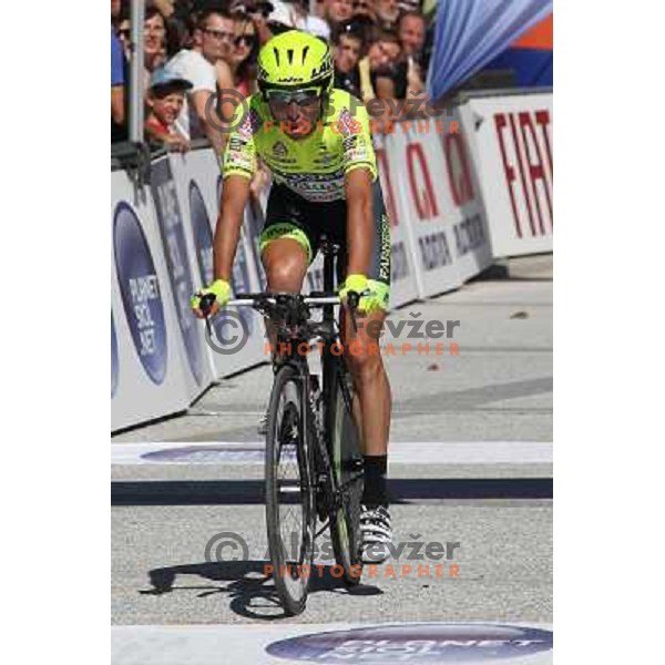 Francesco Failli of Italy at 19.Tour de Slovenie ( Dirka po Sloveniji) in Ljubljana on June 17, 2012 