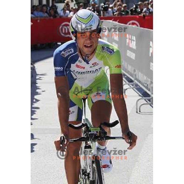 Daniele Ratto of Italy at 19.Tour de Slovenie ( Dirka po Sloveniji) in Ljubljana on June 17, 2012 