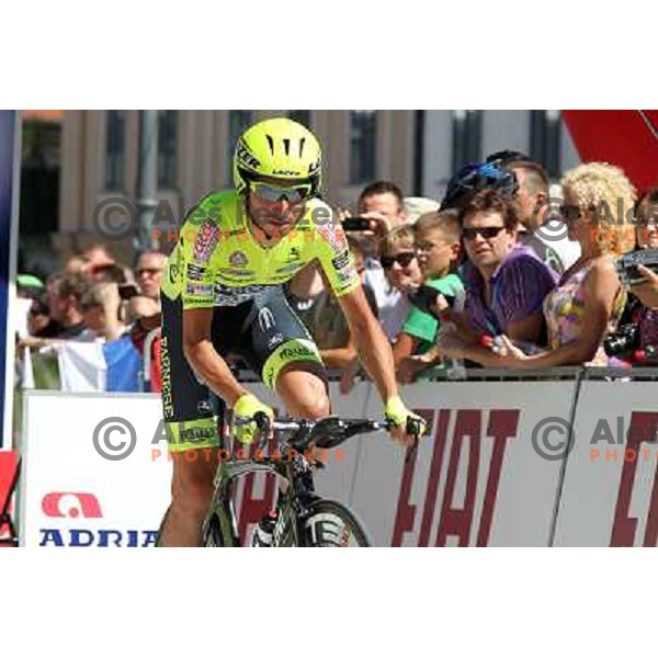 Francesco Failli of Italy at 19.Tour de Slovenie ( Dirka po Sloveniji) in Ljubljana on June 17, 2012 