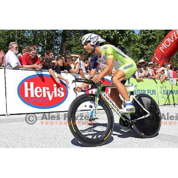 Daniele Ratto of Italy at 19.Tour de Slovenie ( Dirka po Sloveniji) in Ljubljana on June 17, 2012 