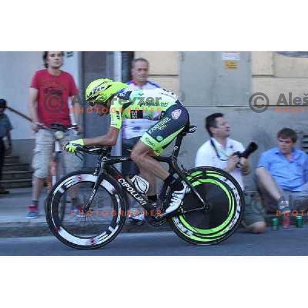 Francesco Failli of Italy at 19.Tour de Slovenie ( Dirka po Sloveniji) in Ljubljana on June 17, 2012 
